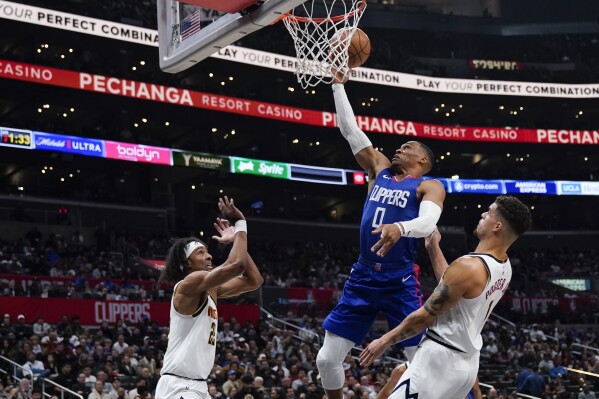 Russell Westbrook and fan engage in verbal exchange late in